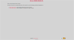 Desktop Screenshot of druzd.pl